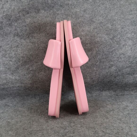 Dolce Vita Shoes Womens 9 Sandal Slides Fashion Pink Slip On Bandage Strap Flats - Picture 11 of 13